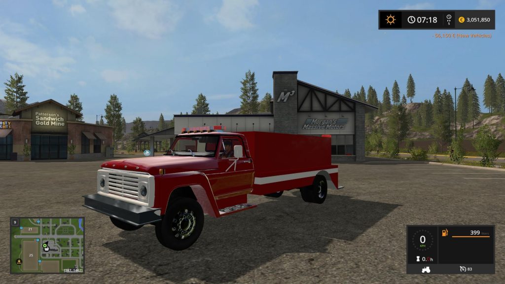 ford tow truck mod fs19