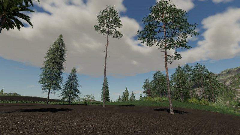 16 Trees Placeable V10 Fs19 Farming Simulator 19 Mod Fs19 Mod 4957