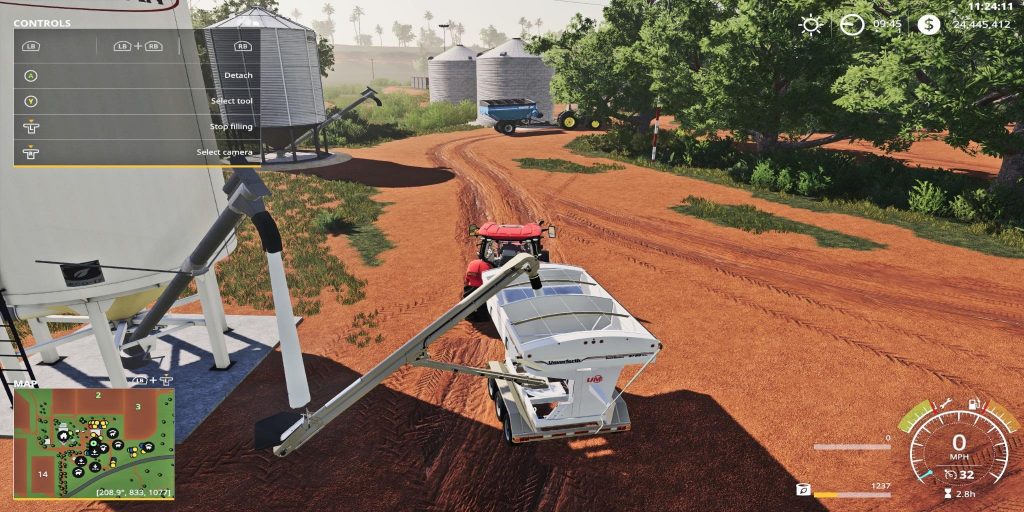 Placeable Fertilizer Station W Auger V1 0 Fs19 Farming