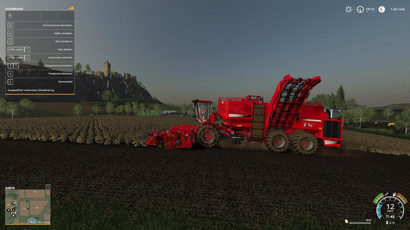 Terra Dos T 440 Holmer Hr 12 Cutting Unit Potato Only V10 Fs19 Fs22 Mod Download 5575