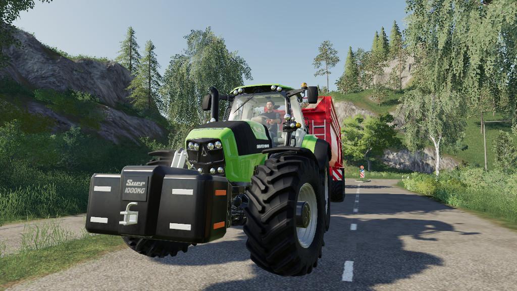 Deutz Fahr Series 7 V10 Fs19 Farming Simulator 19 Mod Fs19 Mod 5666