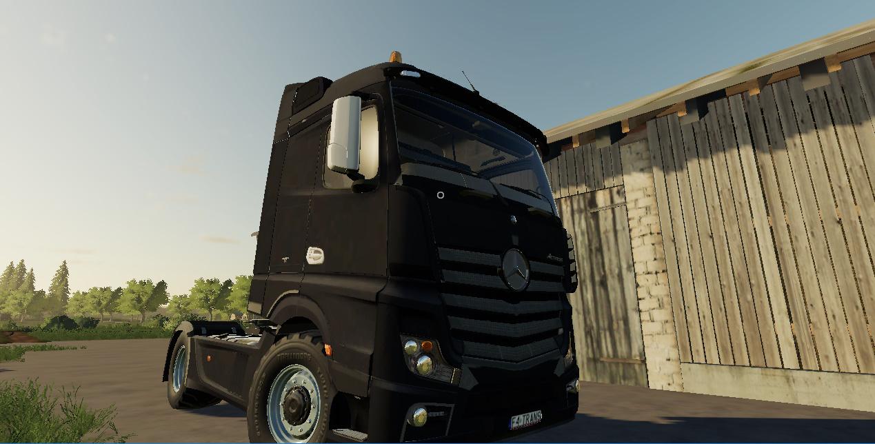 Mercedes Actros Mp4 Truck V10 Fs19 Farming Simulator 19 Mod Fs19 Mod 9575