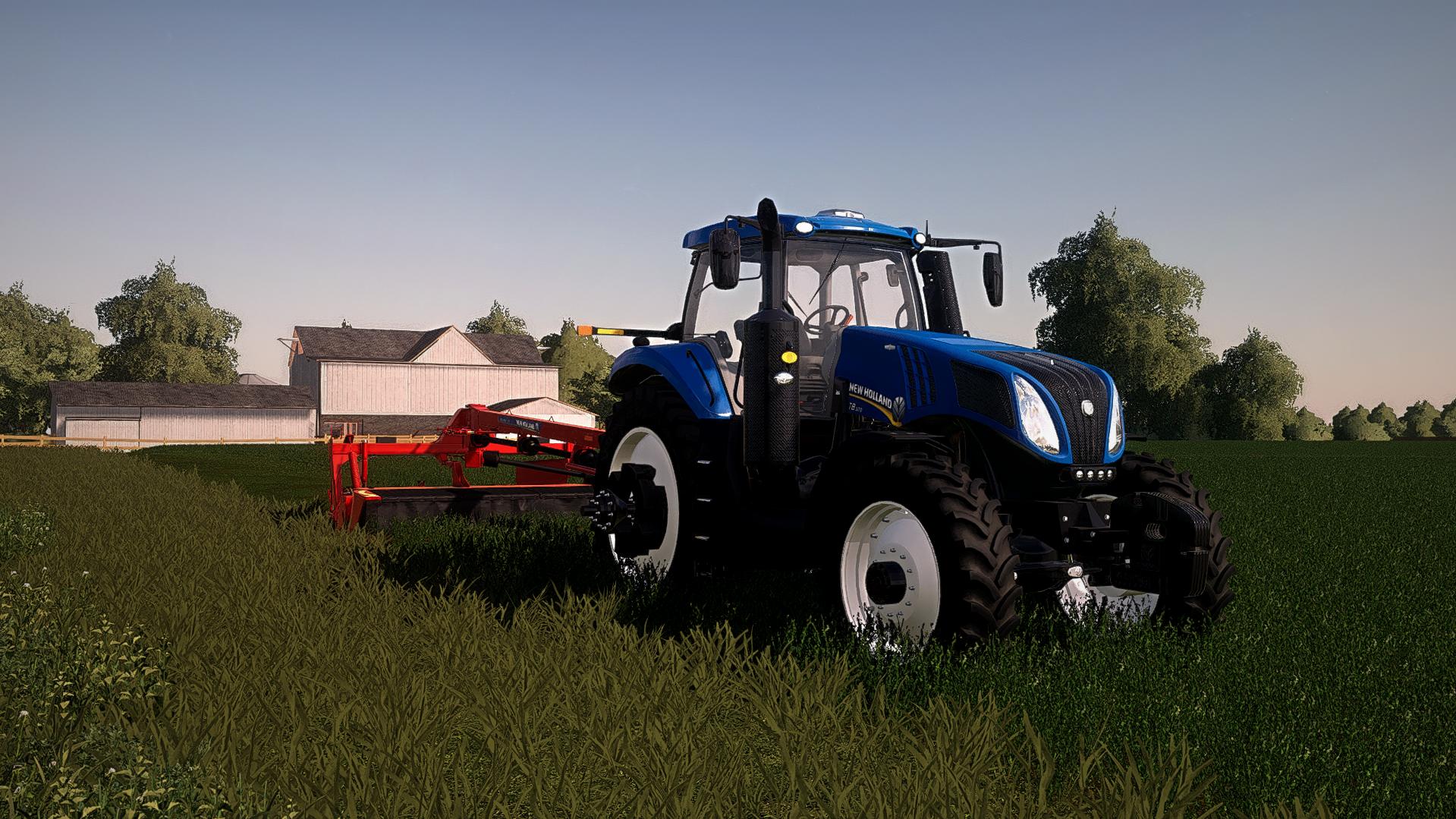 New Holland T8 American V10 Fs19 Fs22 Mod Download 7718