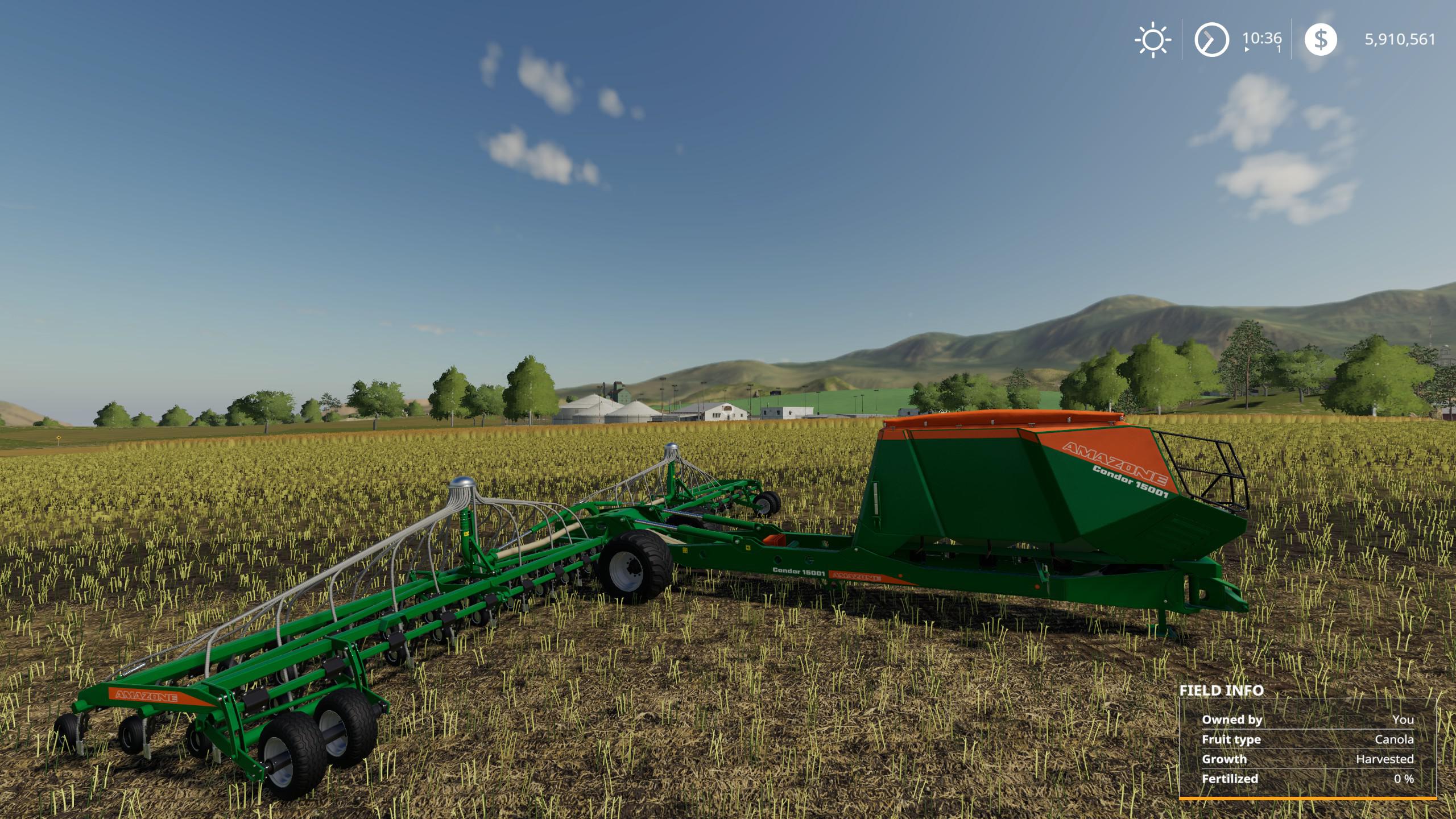 Amazone Condor 15001 Hubcap Edition V1 0 Fs19 Farming Simulator