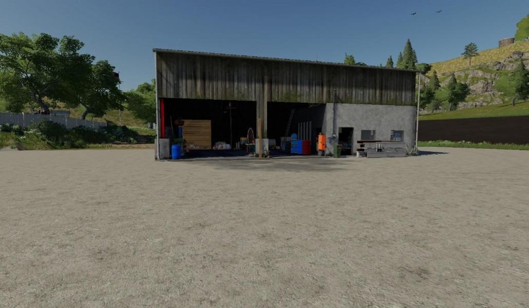 Workshop Garage V1 0 Fs19 Mod Fs19 Net