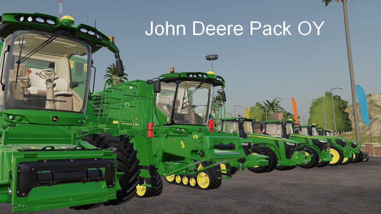John Deere Pack Oy Mp V195 Fs19 Farming Simulator 19 Mod Fs19 Mod 6520
