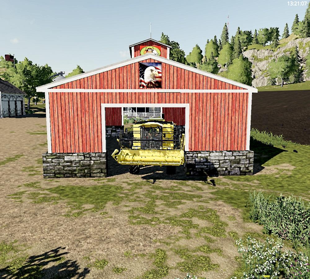 Small Open Ended Storage Barn V10 Fs19 Farming Simulator 19 Mod Fs19 Mod 1118