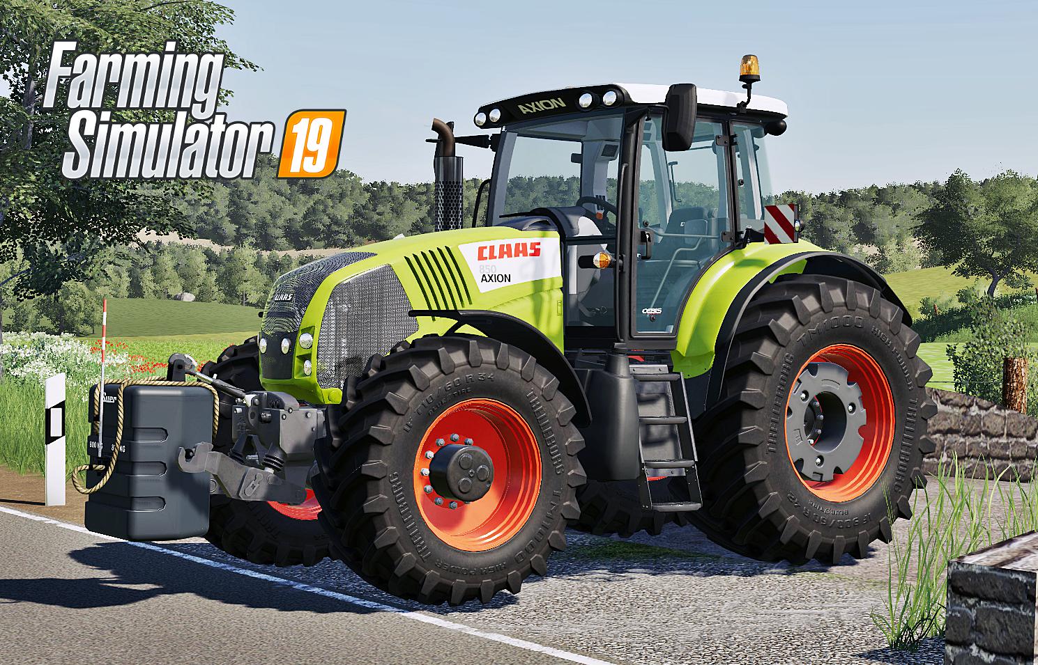 Claas Axion 800 Series V10 Fs19 Farming Simulator 19 Mod Fs19 Mod 2303