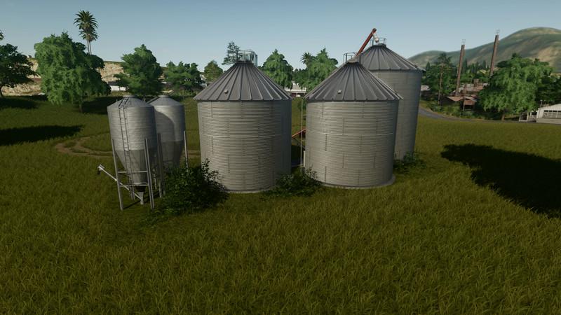 Large Grain Silo V10 Fs19 Farming Simulator 19 Mod Fs19 Mod 5386