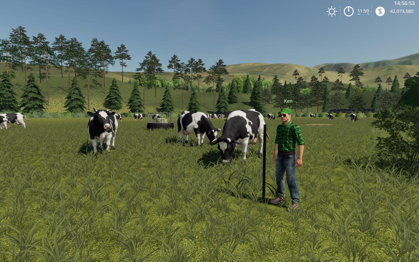 Placeable Open Range Cow Pasture V10 Fs19 Farming Simulator 19 Mod Fs19 Mod 4702