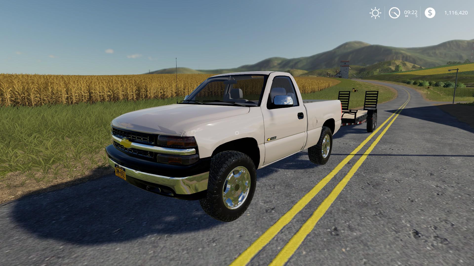 1999 Silverado 1500 Regular Cab V10 Fs19 Farming Simulator 19 Mod Fs19 Mod 9940