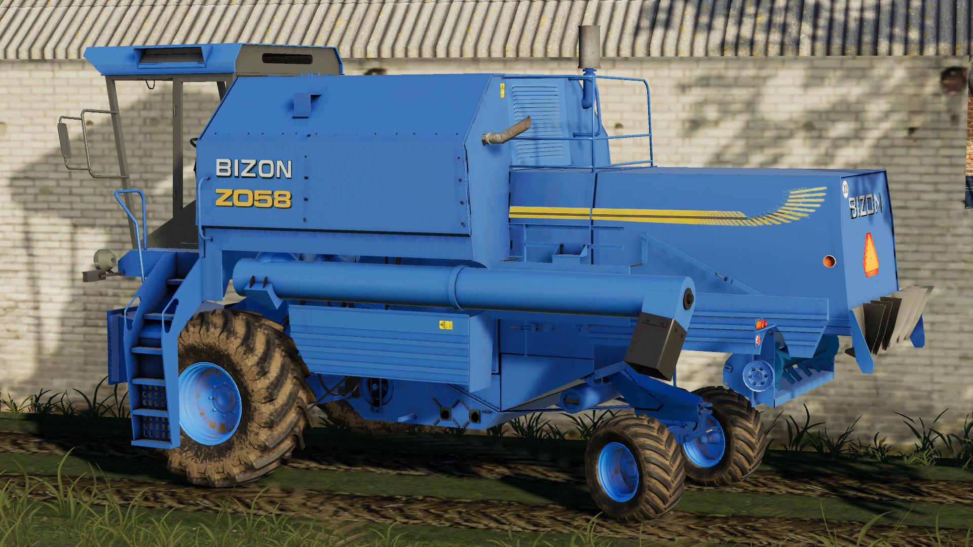 Bizon Rekord Z058 Nh Diy V10 Fs19 Farming Simulator 19 Mod Fs19 Mod