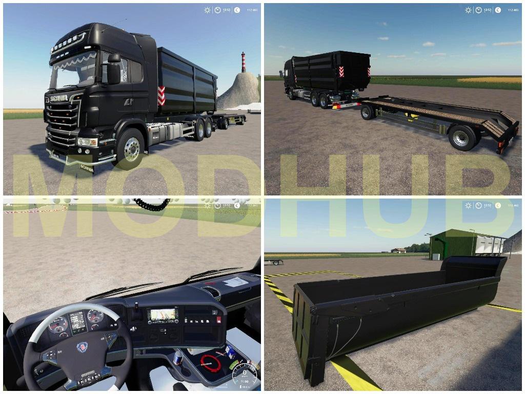 SISU GRAIN TRUCK + TRAILER V1.0.0.0 »  - FS19, FS17