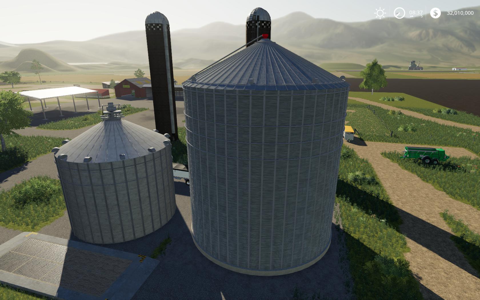Placeable Large Grain Bin Extension V10 Fs19 Farming Simulator 19 Mod Fs19 Mod 8100