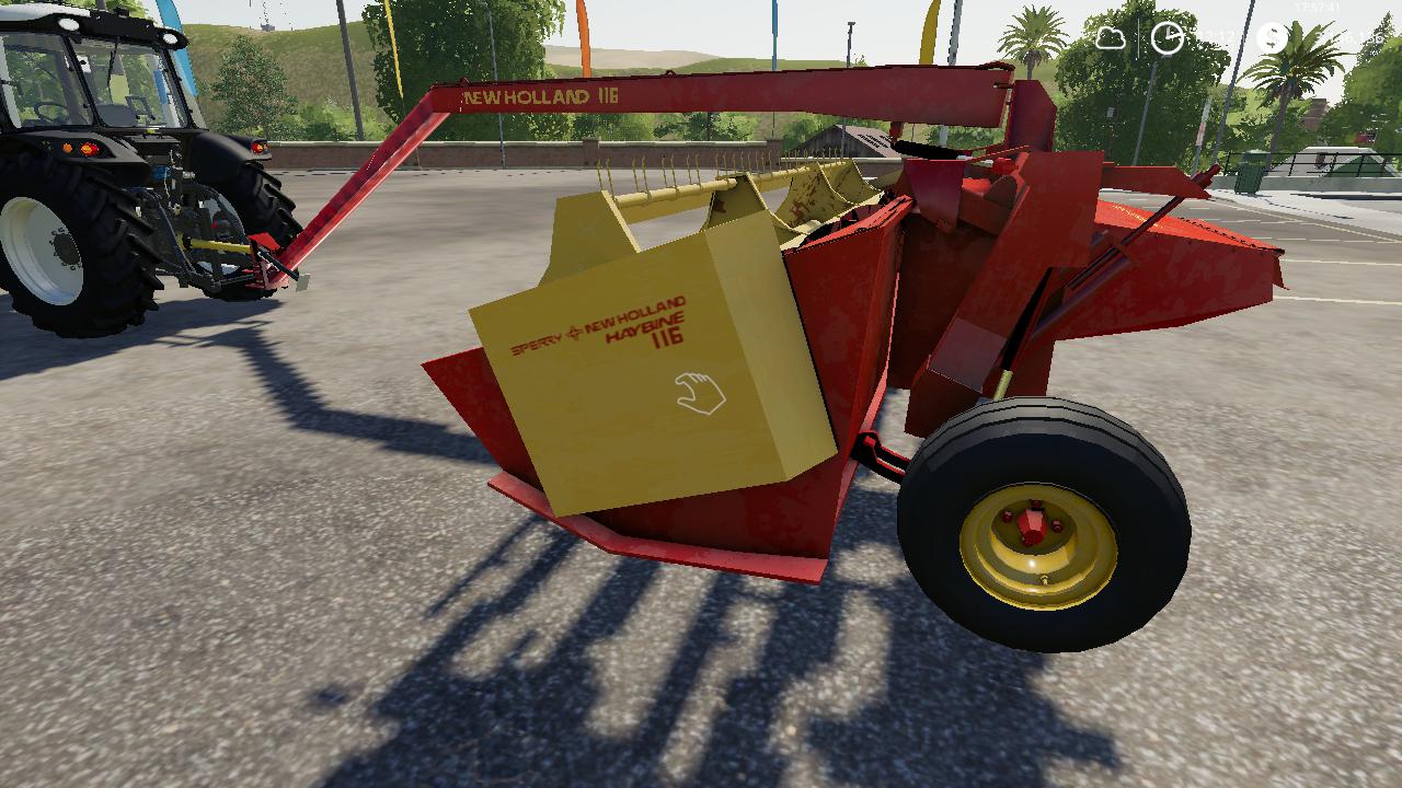a old new holland bale trailer mod for fs19