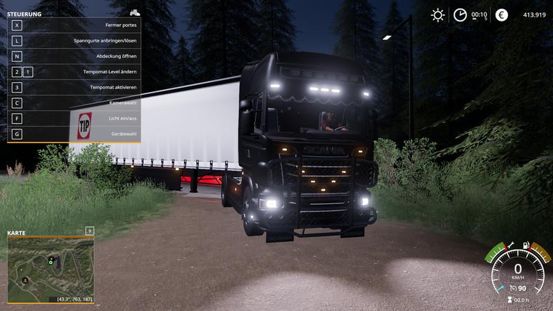 Scania R730 Semi by Ap0lLo v1.0.0.3 FS19 - Farming ...