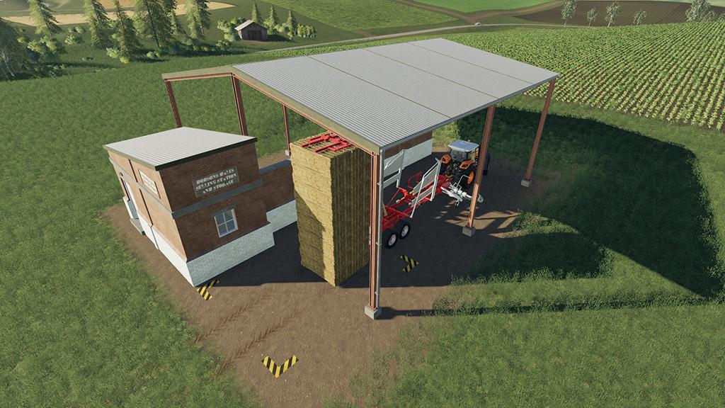 Bale Sell Point And Storage V1 0 0 1 Fs19 Farming Simulator 19