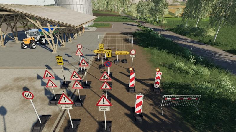 Barrier Pack Placeable V2000 Fs19 Farming Simulator 19 Mod Fs19 Mod 8071