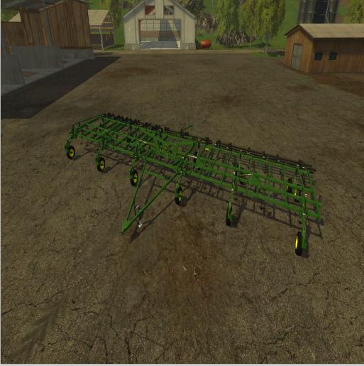 John Deere 3 Section Cultivator V10 Fs19 Farming Simulator 19 Mod Fs19 Mod 8909