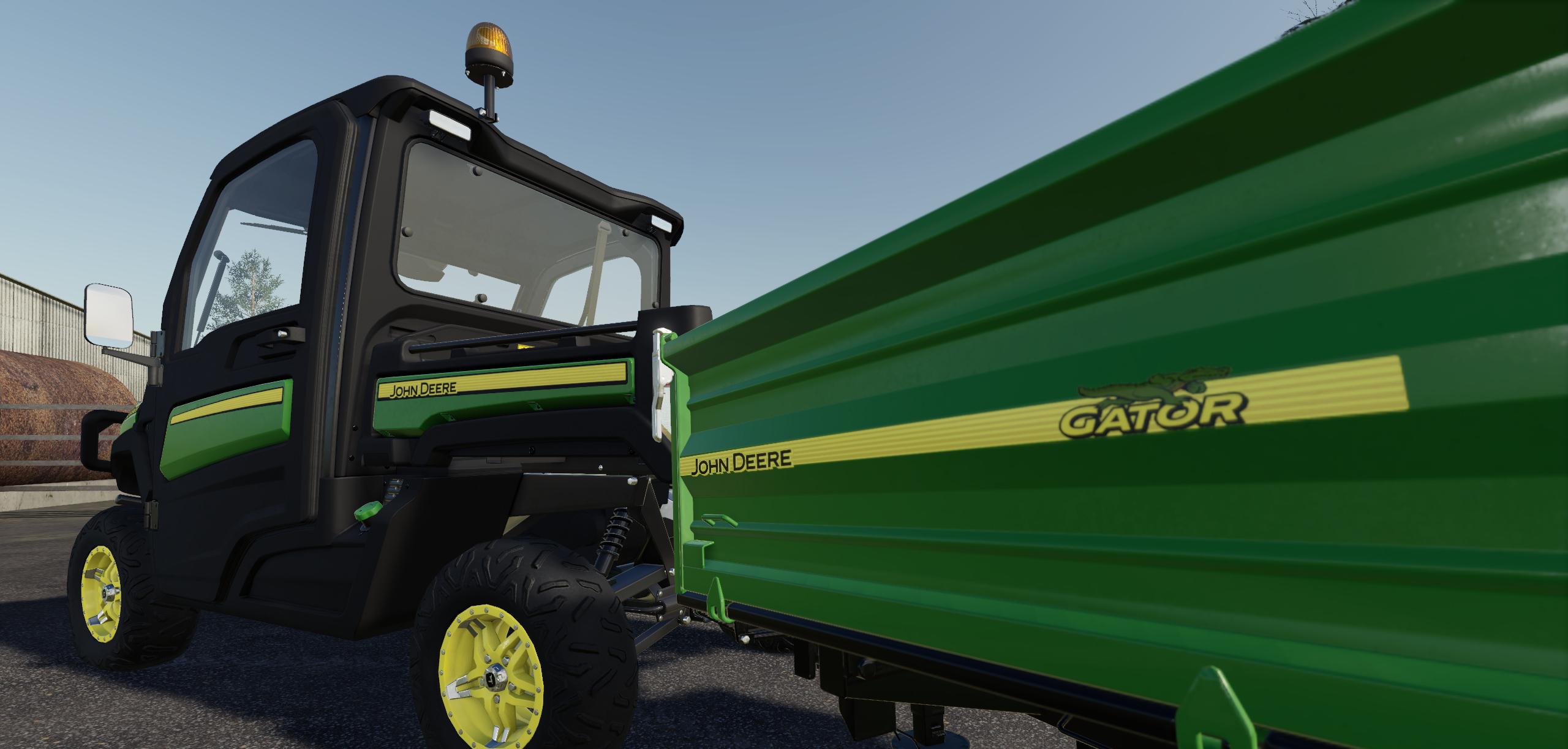 John Deere Gator Trailer V1 0 FS19 Farming Simulator 19 Mod FS19 Mod