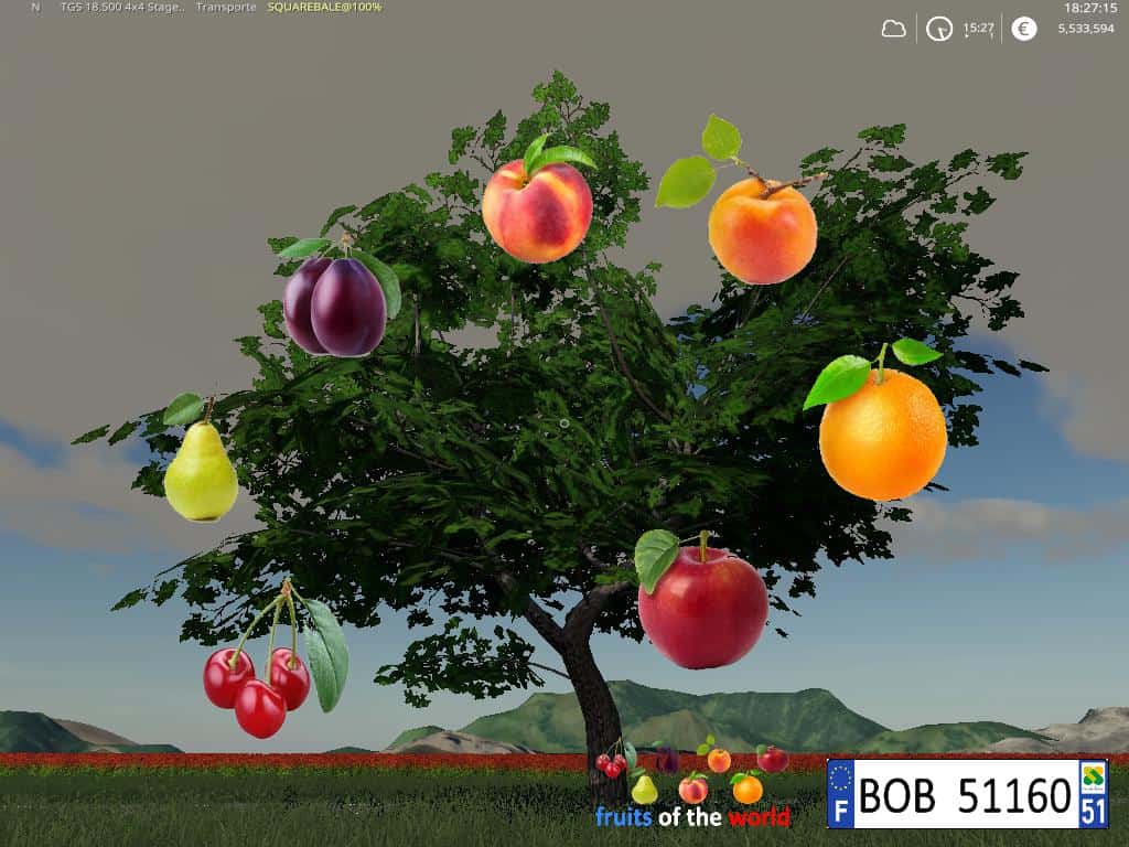 Fruits Trees V1000 Fs19 Farming Simulator 19 Mod Fs19 Mod 2779