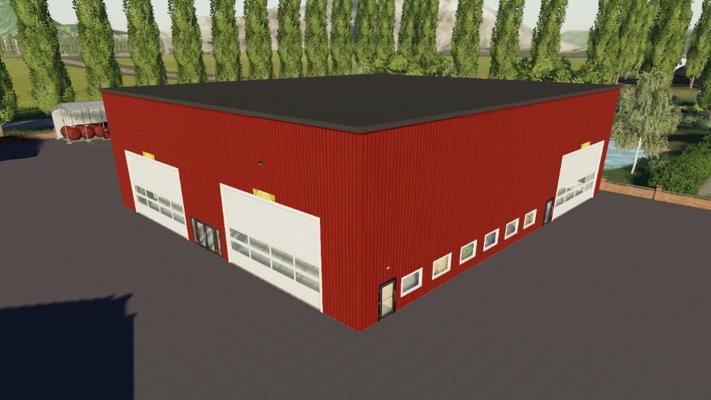 Large Mechanic Shop V1000 Fs19 Farming Simulator 19 Mod Fs19 Mod