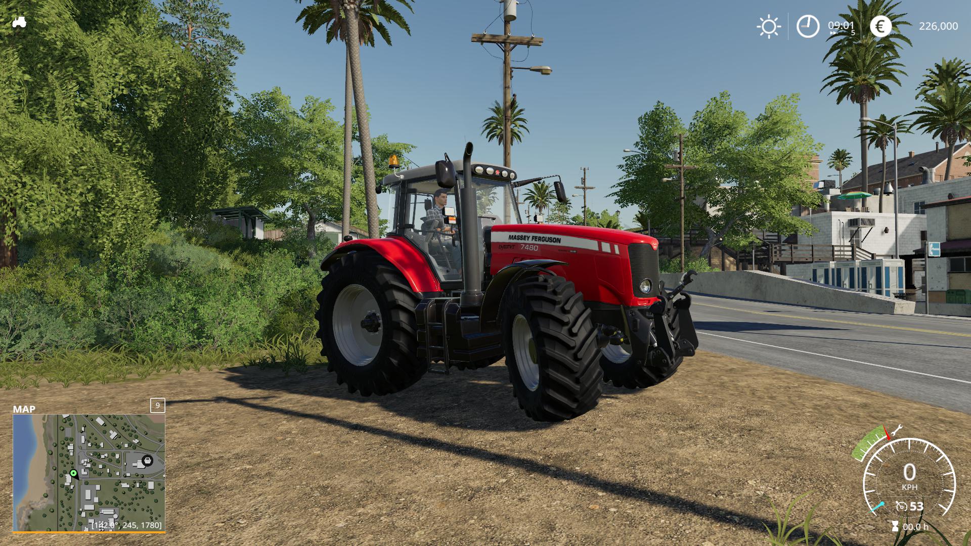 Mf 7400 V1001 Fs19 Farming Simulator 19 Mod Fs19 Mod 7967