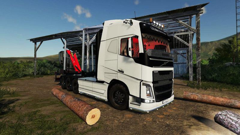 Volvo Fh16 Forest Truck V13 Fs19 Farming Simulator 19 Mod Fs19 Mod 5734