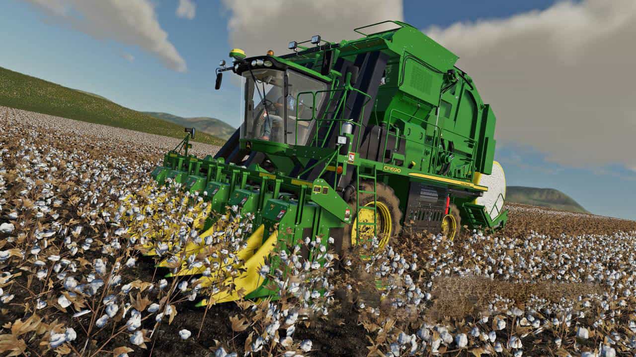 Johndeere Cotton Pack V1000 Fs19 Farming Simulator 19 Mod Fs19 Mod 9498