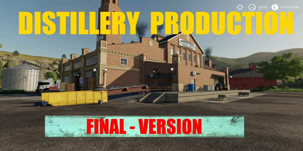 Distillery Production Final Version Fs19 Farming Simulator 19 Mod Fs19 Mod 2911