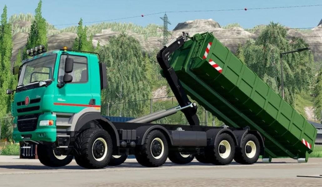 Tatra Phoenix Agro Truck Hooklift V10 Fs19 Farming Simulator 19 Mod Fs19 Mod 9093