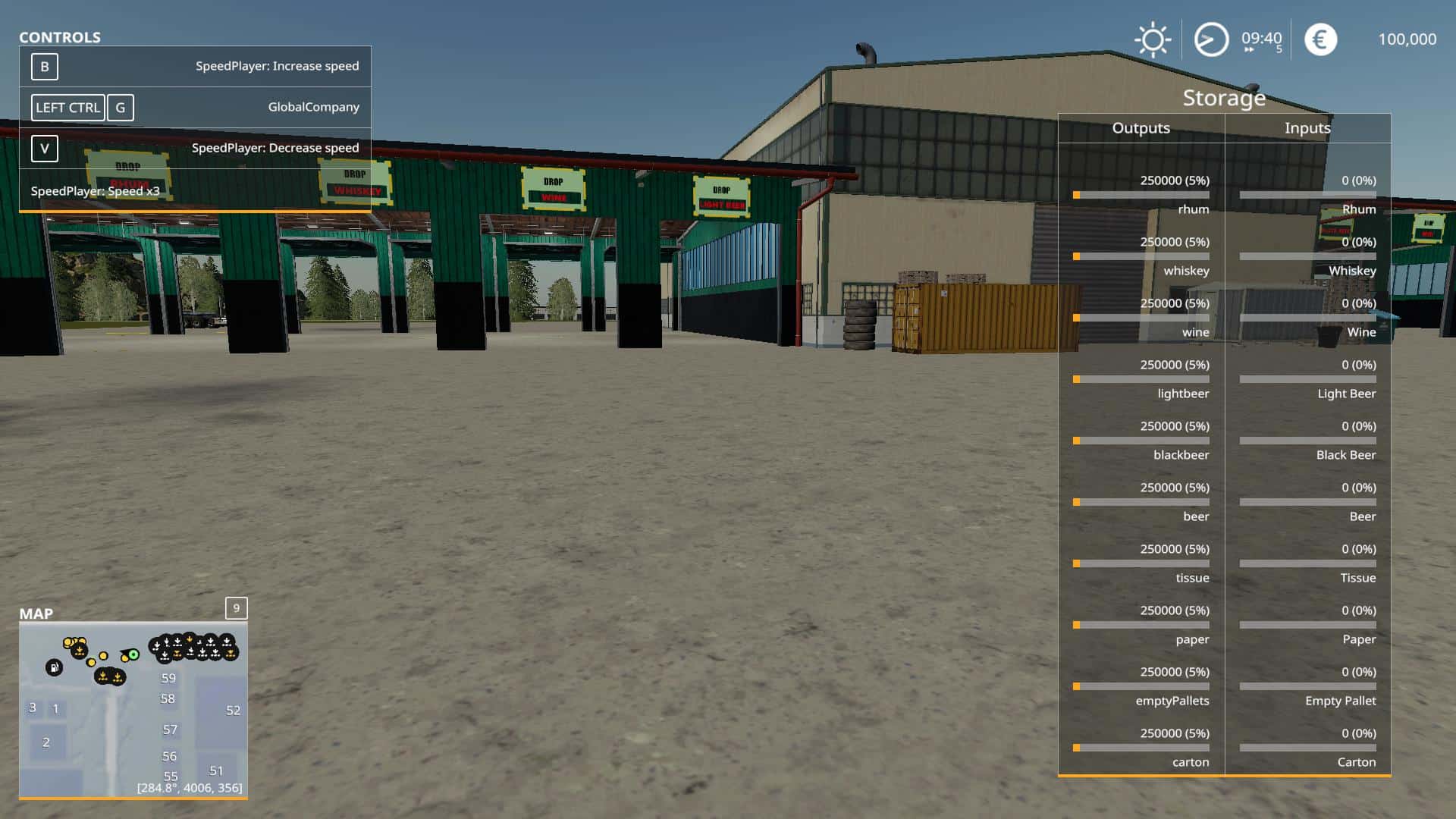 Warehouse Bulk Storage V10 Fs19 Farming Simulator 19 Mod Fs19 Mod 5303