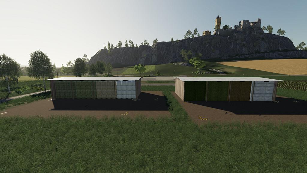 Big Bale Storage Pack V1 0 0 0 Fs19 Farming Simulator 19 Mod