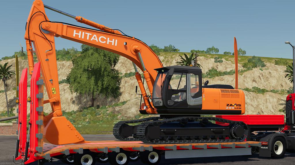 Hitachi Zx290lc V1 0 1 0 Fs19 Farming Simulator 19 Mod Fs19 Mod