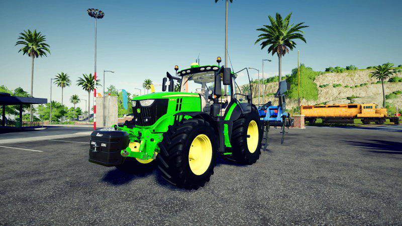 John Deere 6r Series V1001 Fs19 Farming Simulator 19 Mod Fs19 Mod 0049