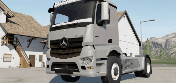 Mercedes Benz Atron 2429k Graneleiro V10 Fs19 Farming Simulator 19