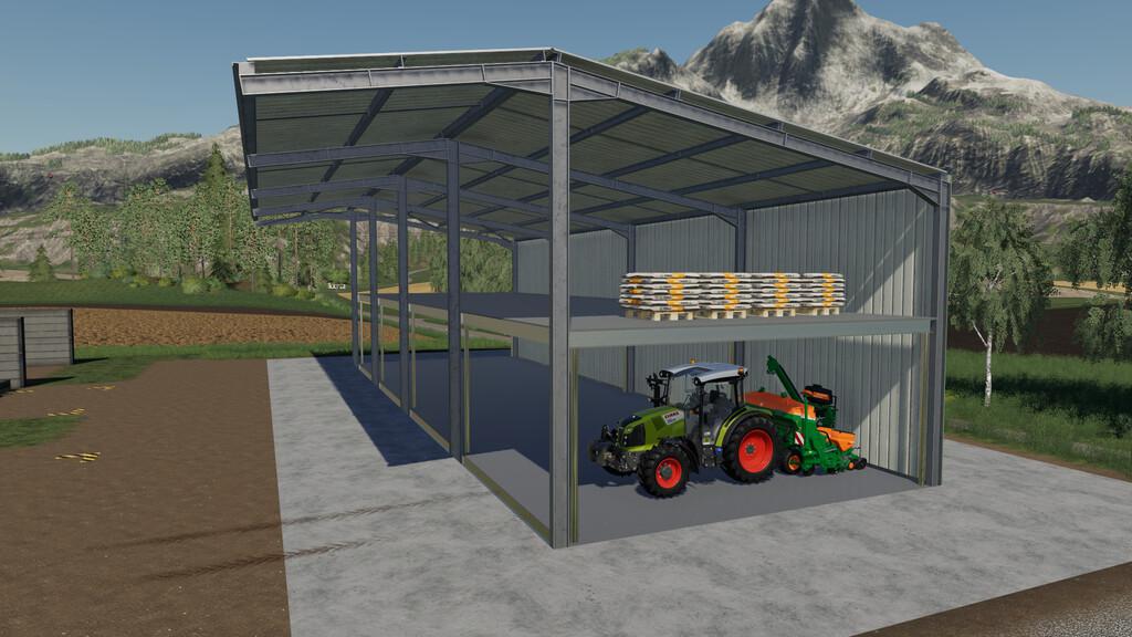 Fs19 Placeable Sheds Pack V1 Simulator Games Mods 9315