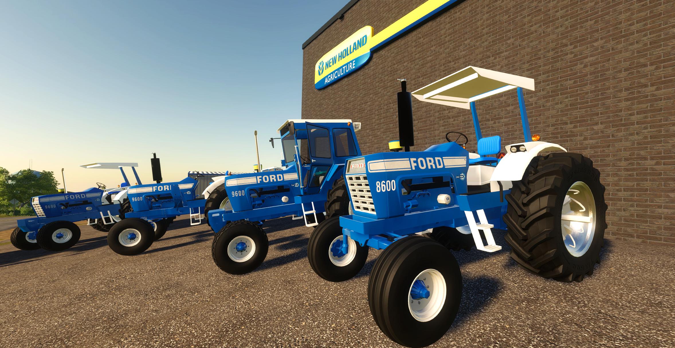 does farming simulator 19 have ford tractors