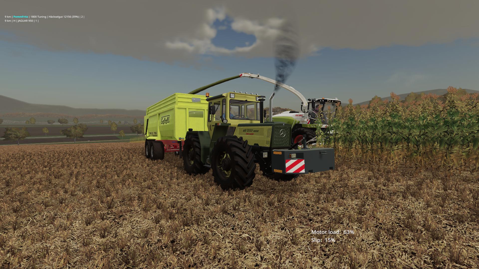 The new one is ready to go . MB-Trac 1800 Intercooler :  r/farmingsimulator
