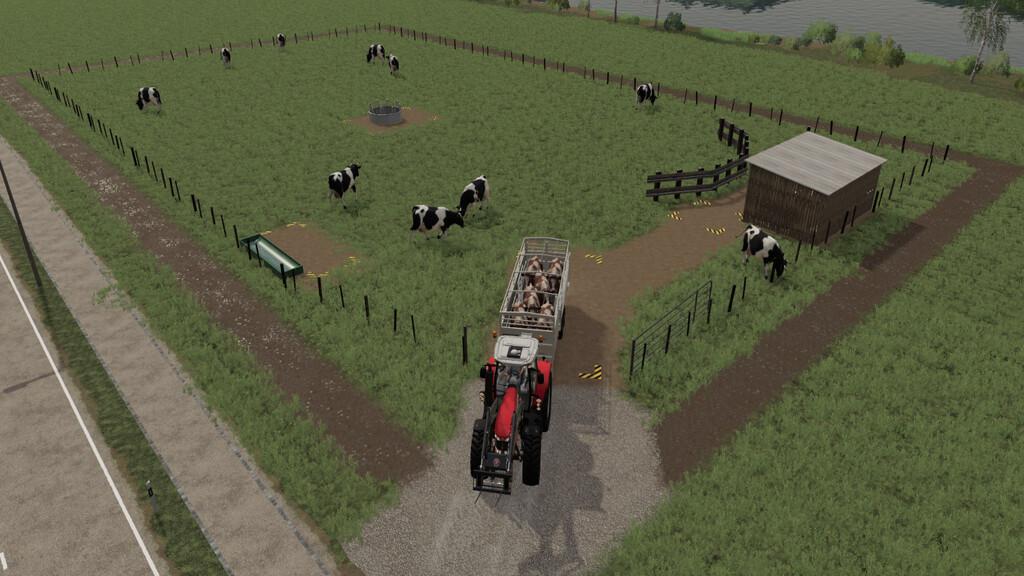 Dairy Cow Pasture V1 0 Fs19 Farming Simulator 19 Mod Fs19 Mod