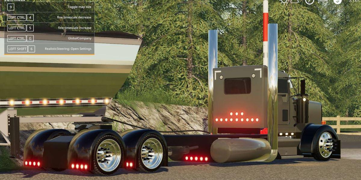 Kenworth W900 Streetreaper Edit V10 Fs19 Farming Simulator 19 Mod Fs19 Mod 7136