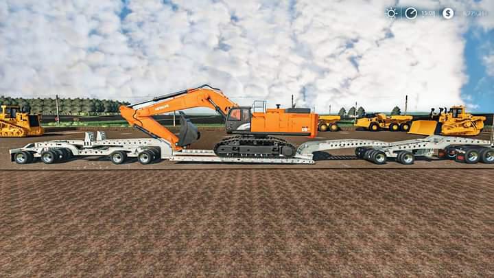 Hitachi 870lc Excavator V10 Fs19 Farming Simulator 19 Mod Fs19 Mod