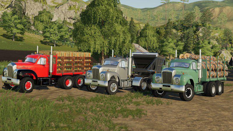 a mack dump truck mod for fs19