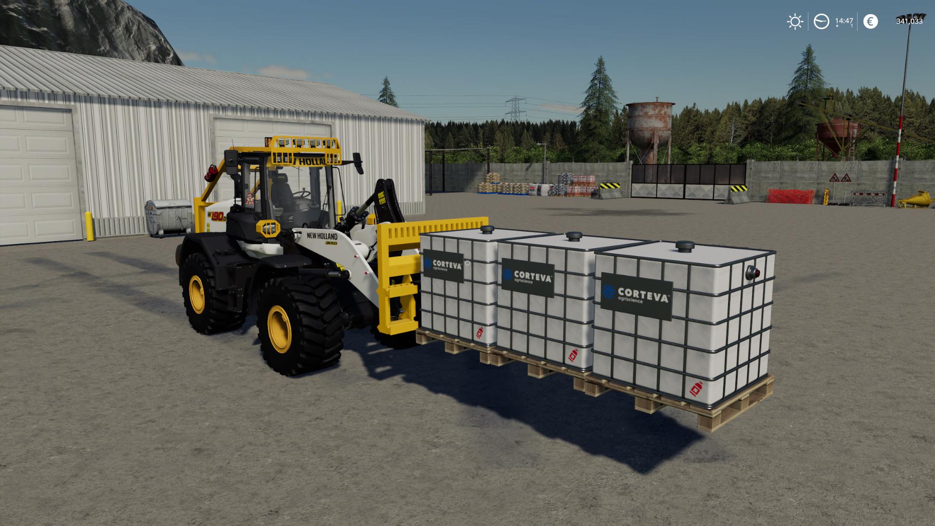 Wheel Loader Long Forks V101 Fs19 Fs22 Mod Download 9897