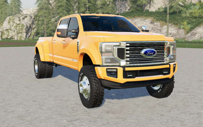 Ford F 450 Super Duty King Ranch Crew Cab 2020 Fs19 Farming Simulator 19 Mod Fs19 Mod 8018