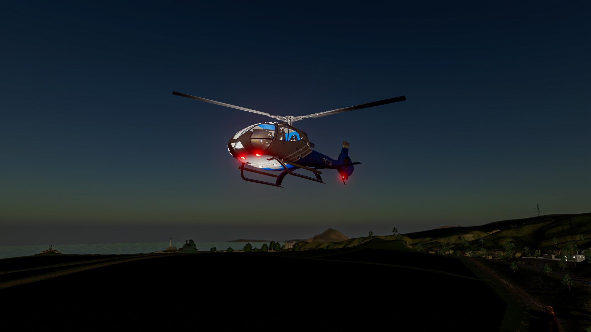 construction simulator 2019 with elicopter