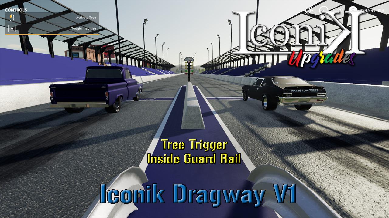 Fs19 Race Track Mod Iconik Dragway V1.0 Fs19 | Farming Simulator 19 Mod | Fs19 Mod