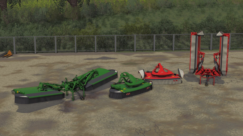 Kuhn And John Deere Mower Pack V10 Fs19 Farming Simulator 19 Mod