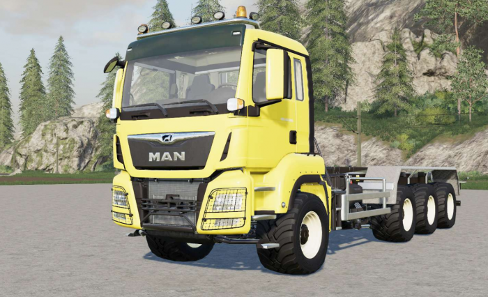 Man Tgs X Hooklift V Fs Farming Simulator Mod Fs Mod