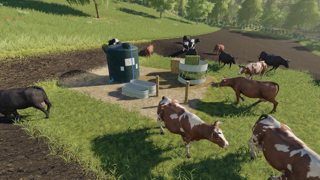 Open Cow Pasture V1 0 1 Fs19 Farming Simulator 19 Mod Fs19 Mod